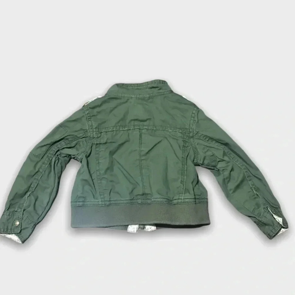 Place Green Zip Up Jacket - Picture 5 of 5